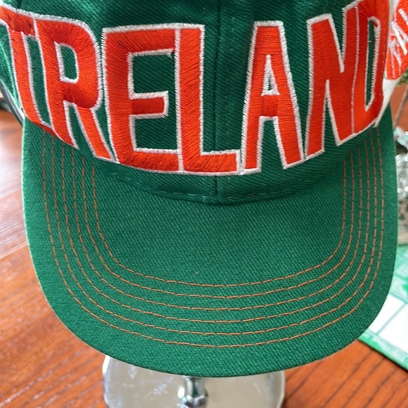 Vintage Adidas Ireland Soccer FAI Embroidered Snapback Cap Hat - Picture 6 of 14